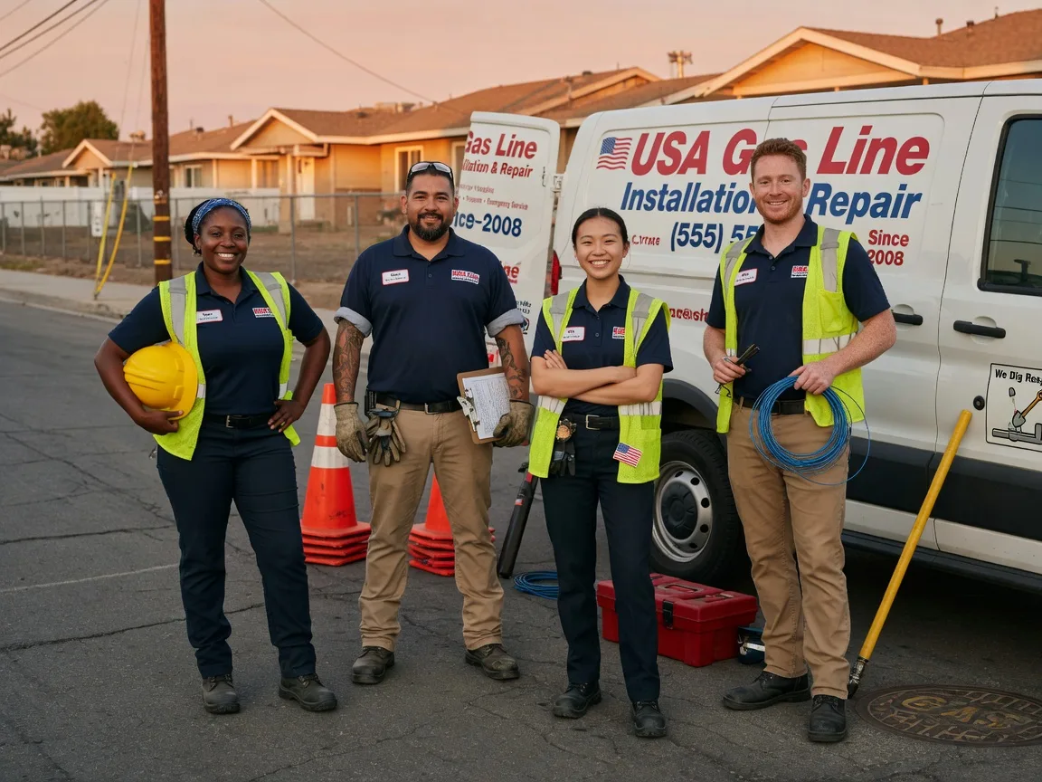 Gas Line Installation company in Santa Fe Springs, CA